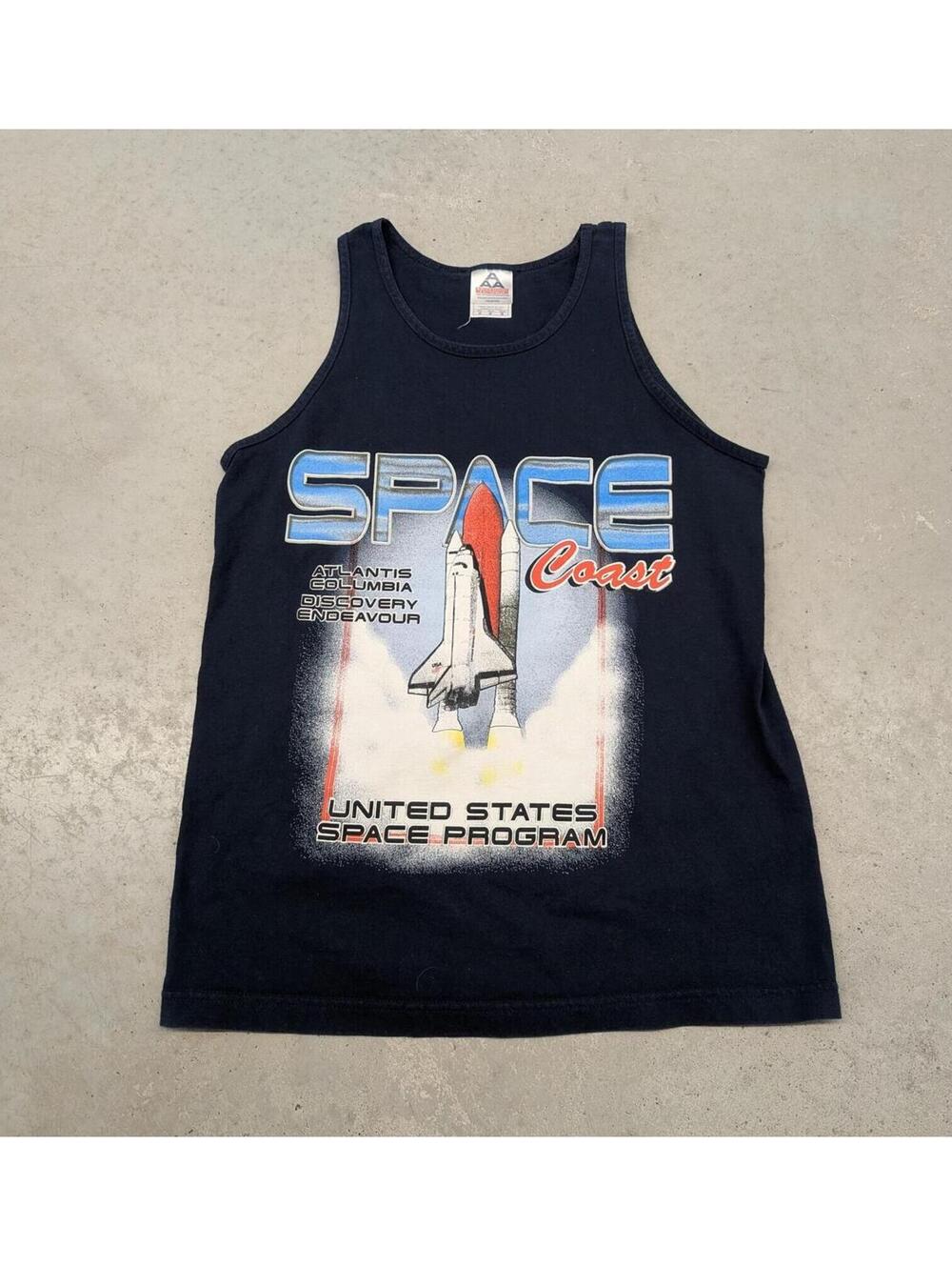 Vintage 90s United States of America Space Program Tank Top